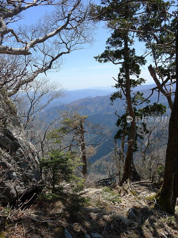 Mount Daifugendake (大普賢岳) in Nara, Japan